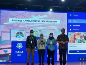 PELATIHAN AWARENESS SISTEM MANAJEMEN ANTI PENYUAPAN SNI ISO 37001:2016 5-6 APRIL 2023