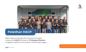 PELATIHAN INTERNAL AUDITOR HACCP