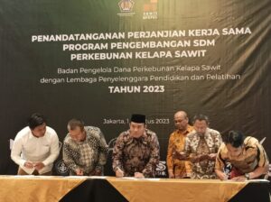 Mutu Institute Tandatangani Perjanjian Kerjasama Dengan BPDPKS Dalam Program Pengembangan SDM PKS Tahun 2023