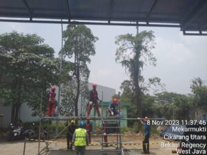 PT Transportasi Jakarta Gandeng Mutu Institute untuk Pembinaan dan Sertifikasi Kemnaker RI K3 Teknisi Scaffolding Jakarta, 6 – 8 November 2023
