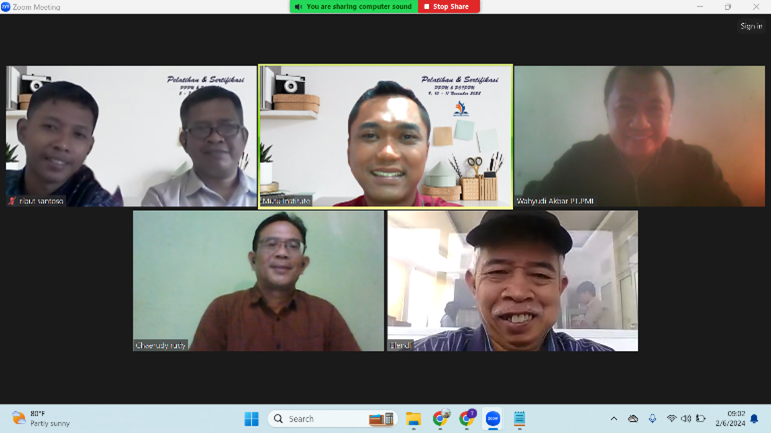 Pelatihan Publik Ter-Sertifikasi Lingkungan BNSP Batch 7