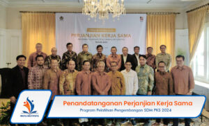 Penandatanganan Perjanjian Kerja Sama Program Pelatihan Pengembangan SDM PKS Tahun 2024