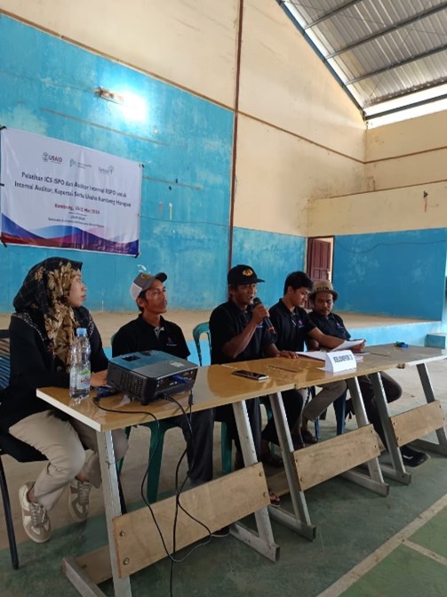 Pelatihan ICS ISPO dan Auditor Internal RSPO di Koperasi Serba Usaha Kombeng Harapan 20 Mei 2024