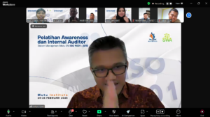 PT Sukses Wijaya Adimakmur Gelar Pelatihan Understanding and Implementing ISO 9001:2015 di Mutu Institute