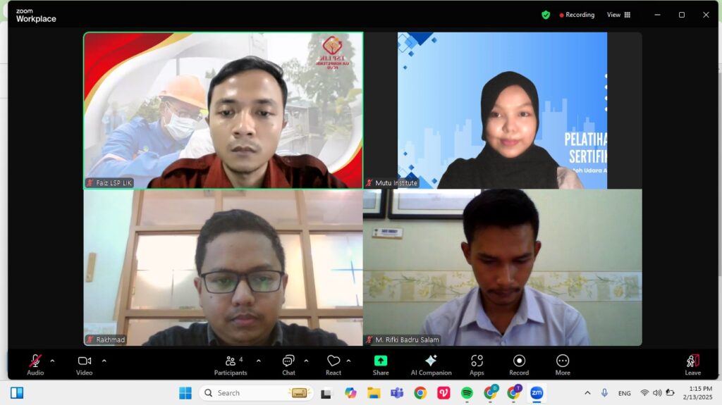 Pelatihan PPC Uji Udara Ambien: Meningkatkan Kompetensi dalam Pengambilan Sampel Udara