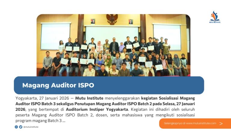 Thumbnail Artikel - Magang Auditor ISPO