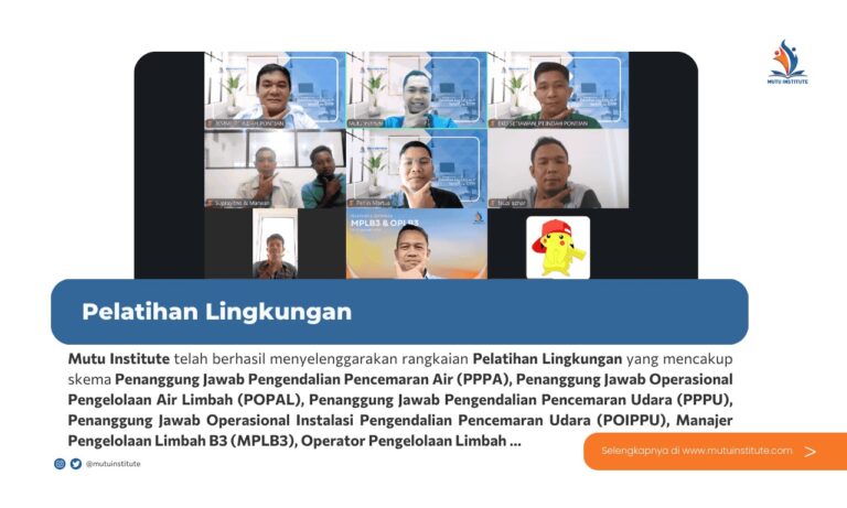 Thumbnail Artikel Pelatihan Lingkungan - Januari 2026 - Mutu Institute