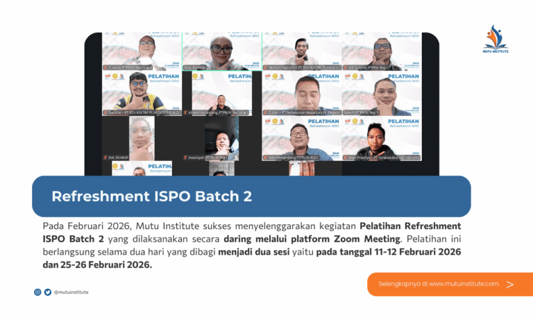 Thumbnail Artikel - Refreshment ISPO Batch 2 - Februari - Mutu Institute