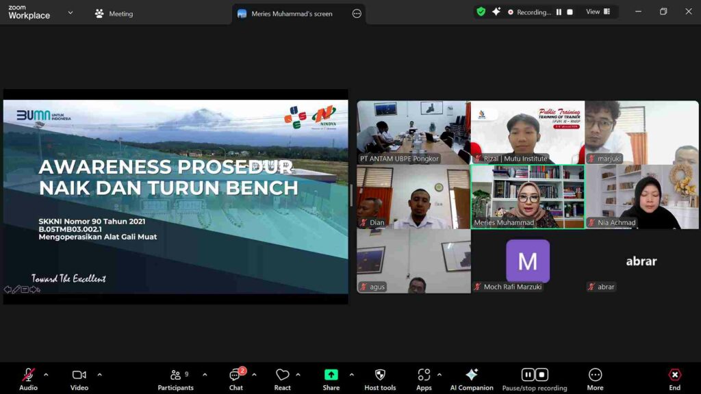 ToT - Training of Trainer - PT Antam Tbk - Mutu Institute -2_5_11zon