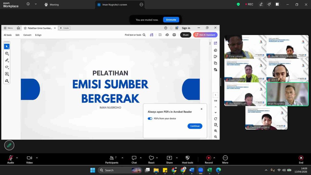 Sertifikasi Lingkungan Batch 22 PPPA POPAL PPPU ESB 5