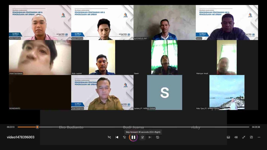 Sertifikasi Lingkungan Batch 22 PPPA POPAL PPPU ESB 