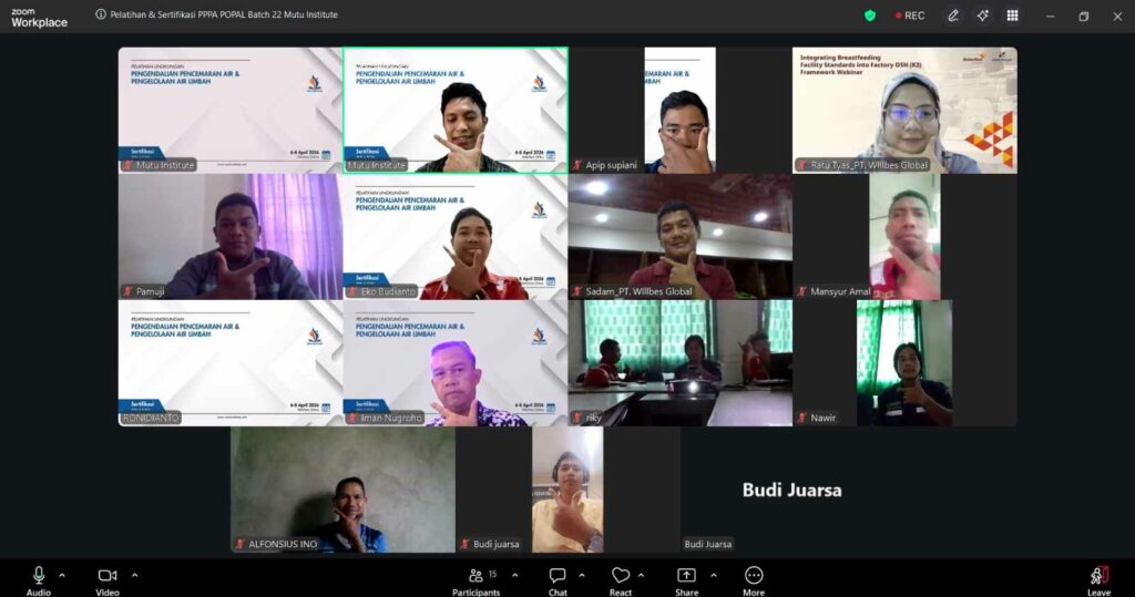 Sertifikasi Lingkungan Batch 22 PPPA POPAL PPPU ESB 3