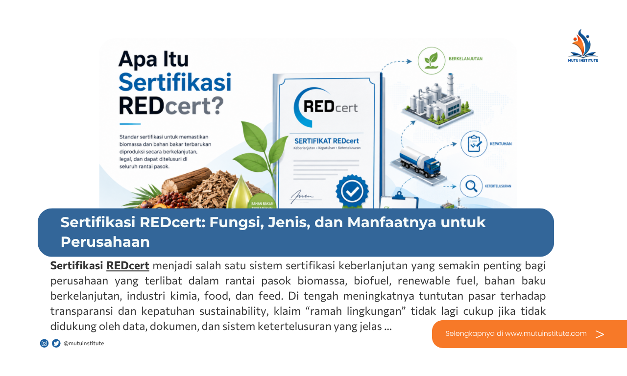 Sertifikasi REDcert