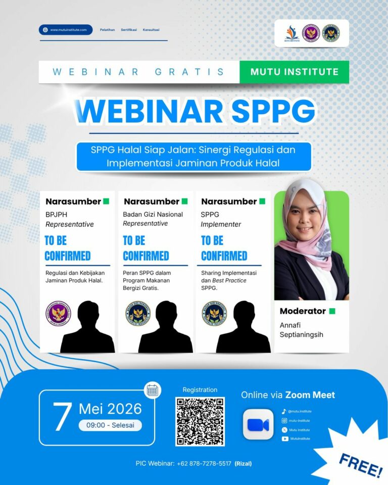 Webinar SPPG Halal - Mei 2026 - Mutu Institute