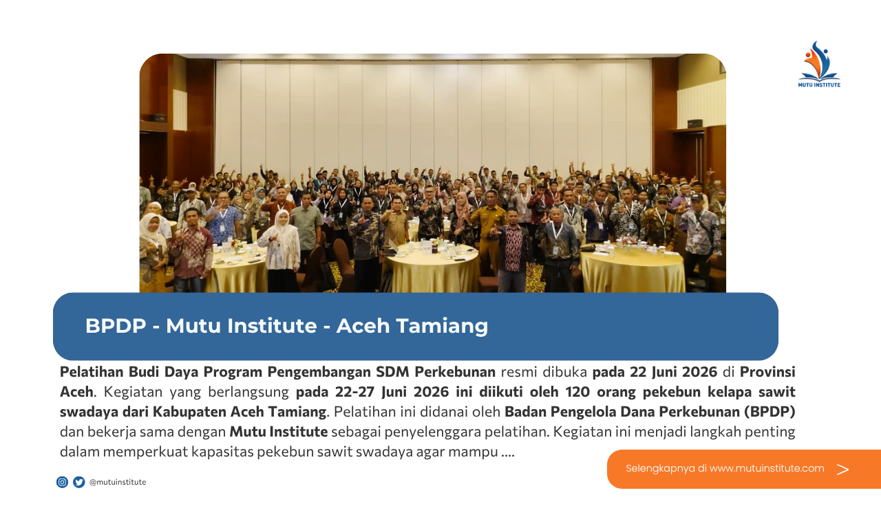 Thumbnail Artikel - BPDP Budidaya Kelapa Sawit - Aceh Tamiang