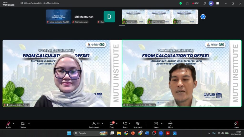 Webinar From Calculation to Offset - Greenwashing -