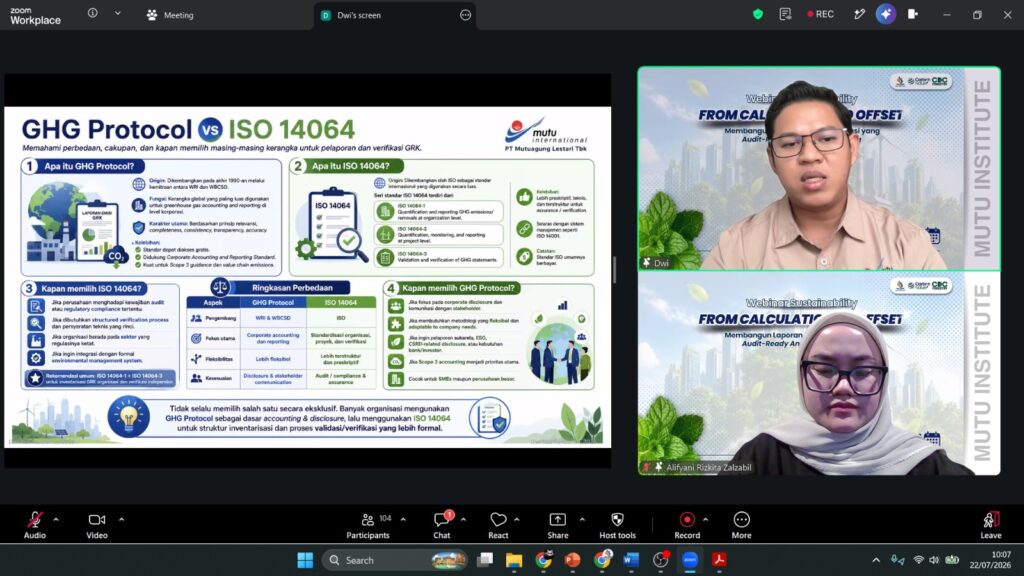 Webinar From Calculation to Offset - Greenwashing - 2
