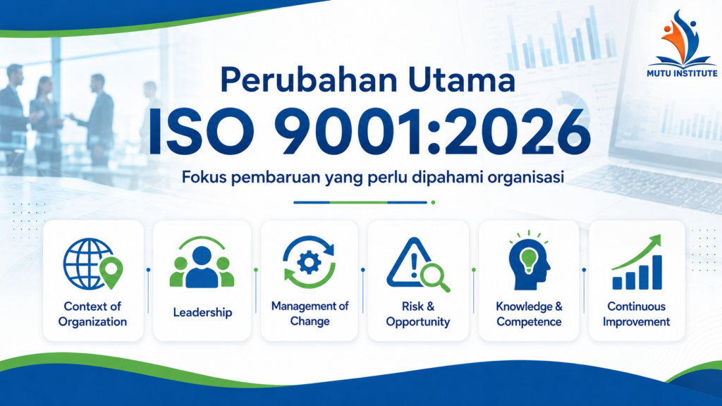 Perubahan utama ISO 9001:2026