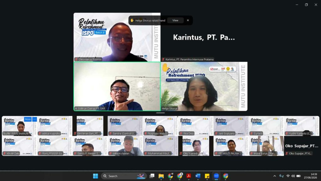 Diskusi Pelatihan Refreshment ISPO Batch 8 (4)