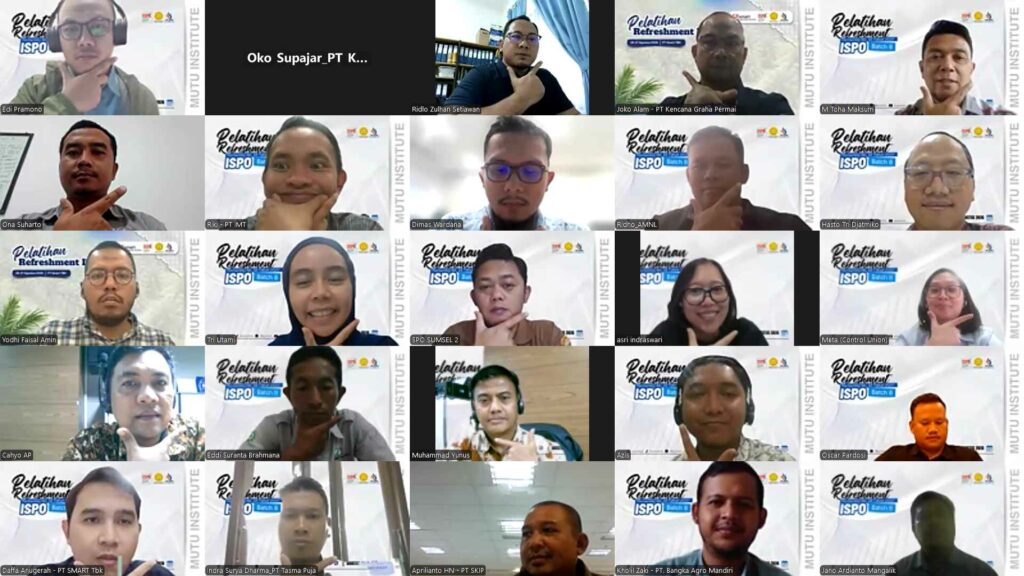 Dokumentasi Pelatihan Refreshment ISPO Batch 8 (3)