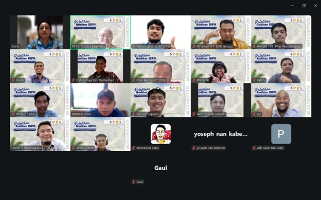 Pelatihan Auditor ISPO - Online Training - Mutu Institute- 2