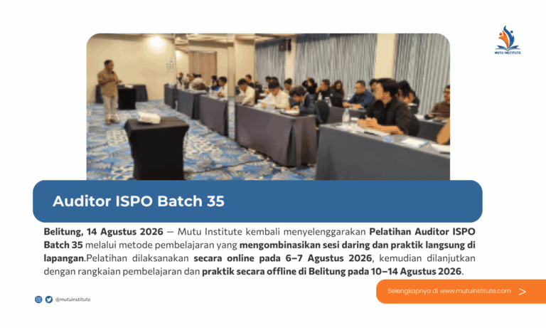 Thumbnail Artikel - Auditor ISPO Batch 35