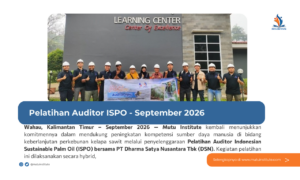 Thumbnail Artikel - Pelatihan Auditor ISPO
