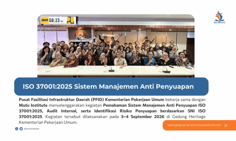 Thumbnail Artikel - Pelatihan ISO 37001-2025 Sistem Manajemen Anti Penyuapan - PFID - September 2026