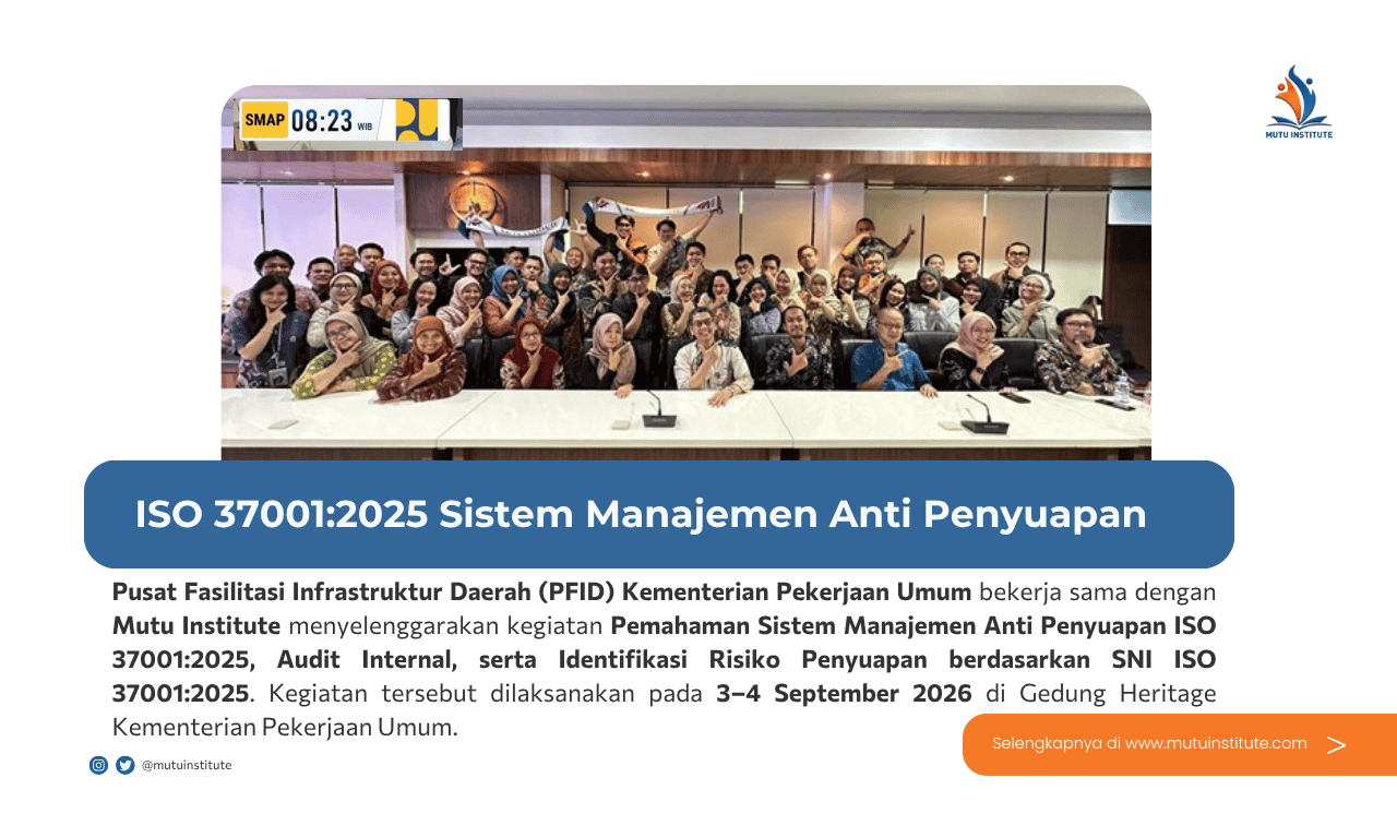 Thumbnail Artikel - Pelatihan ISO 37001-2025 Sistem Manajemen Anti Penyuapan - PFID - September 2026