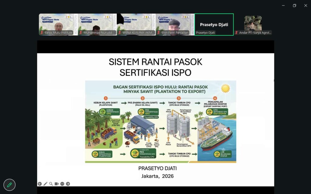 Pelatihan ISPO Supply Chain Batch 2 - 3
