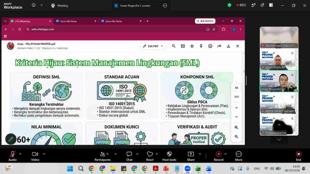 Pelatihan Pemahaman PROPER Mutu Institute 8–9 Oktober 2026 -_3