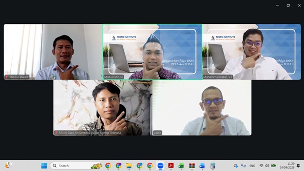 Pelatihan & Sertifikasi Lingkungan Batch 29 - 2