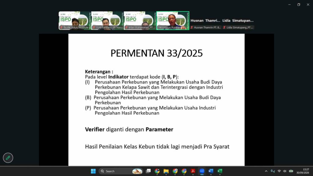Materi Refreshment ISPO Batch 9 - Mutu Institute - 3