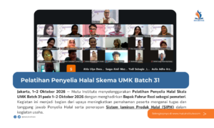 Thumbnail Artikel - Pelatihan Penyelia Halal UMK Batch 31