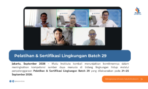 Thumbnail Artikel - Pelatihan & Sertifikasi Lingkungan batch 29