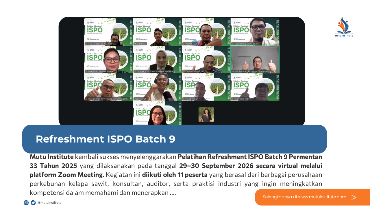 Thumbnail Artikel - Refreshment ISPO Batch 9
