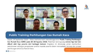 Thumbnail Artikel -Training Perhitungan Gas Rumah Kaca