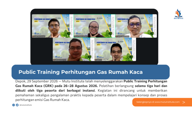 Thumbnail Artikel -Training Perhitungan Gas Rumah Kaca
